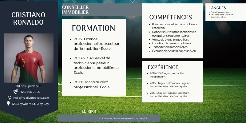 Sẽ ra sao nếu huyền thoại bóng đá như CR7 cũng phải cầm CV đi phỏng vấn như người bình thường?